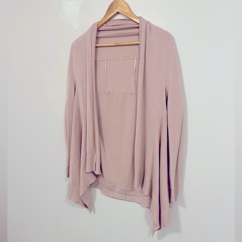 Lululemon Cashlu Knit Wrap Pink Bliss - Picture 8 of 15